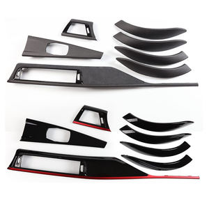 Panneau multimédia ABS+PC pour les séries 3/4 F30 F35 F3X F80 F8X 2012-2019, garniture de couvercle d'accoudoir de console centrale - Product Image 2