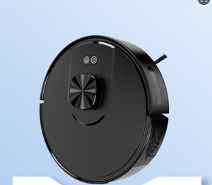 Robot Aspirador Inteligente, Limpieza Automática, para Exteriores y Garajes, Plástico, Alta Succión, Barrido, Control por Aplicación, Recogida de Pelo de Mascotas, Autocarga - Product Image 1