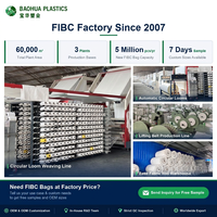 Sac Jumbo FIBC Ventilé pour Bois de Chauffage, 2000 kg, 2 Tonnes, en Maille, Traité Anti-UV, Réutilisable, Robuste, Saco De Lena