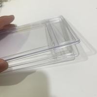 Porte-cartes de jeu en plastique de type ultrasonique, carte transparente, plaque rigide, blocage RFID personnalisable, Poke Mon Yojioh