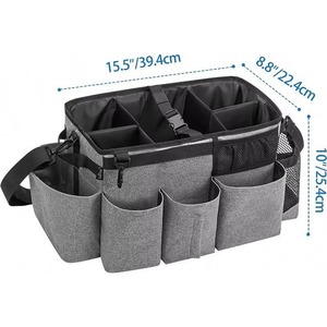 Bolsa de Limpieza Grande y Resistente con 4 Divisores Plegables, Bolsa para Artículos de Limpieza, Muestra Gratis - Product Image 2