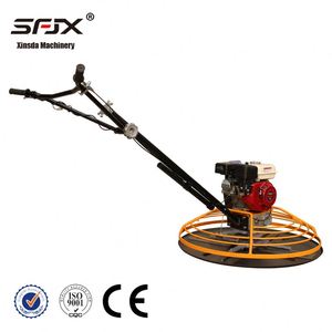 เครื่องขัดคอนกรีตแบบใช้น้ำมันเบนซิน พร้อมใบมีด 4 ใบ สำหรับงานก่อสร้าง - Product Image 4