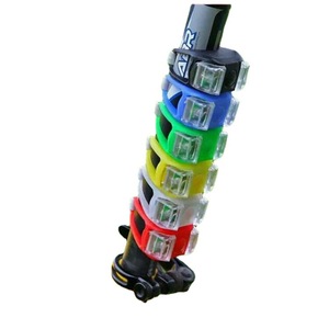 Cycling Silicone Taillight <b>Led</b> Waterproof Bike Light Accessory For Mountain Bike Rear Safety Light With Battery Power - Product Image 4