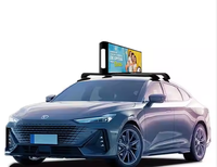 P4 P5 960*320mm programable Led coche techo signo doble cara publicidad pantalla impermeable al aire libre Taxi superior pantalla Led
