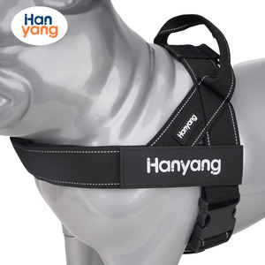 HanYang produsen grosir kustom desain personal kuat lembut tali kekang kulit aksesori anjing besar tali kekang anjing - Product Image 5