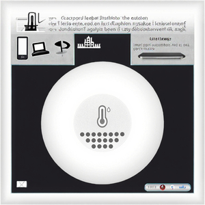 सस्ते सैल बैटरी से चलने वाली जिग्बी स्मार्ट तापमान आर्द्रता सेंसर बार क्र2032 बैटरी ऐप कंट्रोल काम करता है - Product Image 3