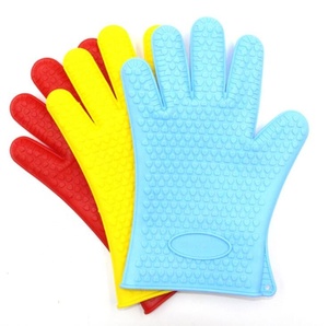 Gants en Silicone pour four, 24 pièces, bon marché, résistant à la chaleur, sécurité alimentaire pour la cuisine, cuisson au barbecue - Product Image 1