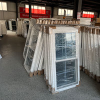 Precio directo de fábrica Parrillas de seguridad de alta calidad Diseño Ventana corredera Tamaño personalizado Ventana de plástico Pvc Casa Ventanas correderas
