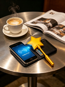 Tarjetero NFC con Diseño de Estrella de Cinco Puntas, Novedad 2026, para el Regreso a Clases, PVC, Moderno, para Uso Diario - Product Image 3
