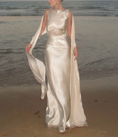Robe midi élégante et romantique à col cœur, taille ample, ourlet évasé, en dentelle, coupe trapèze, pour les occasions de fête
