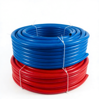 Tuyau d'air flexible en PVC haute pression de 1 pouce (4 mm) d'épaisseur, durable, résistant à l'eau, à l'huile et à l'air, avec une pression nominale de 20-40 bars, résistant à l'huile