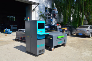 26% de Descuento, Router CNC para Madera de Tipo Lineal de 1325 4x8 pies con Cambio Automático de Herramienta (ATC) y Rotatorio - Product Image 3