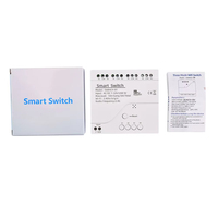 EWeLink 1/2/4 canaux Smart WiFi Bt sans fil Module de commutation de relais de Contact sec APP télécommande 2.4G RF récepteur 12V 220V