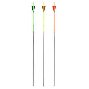 Flechas de Carbono Puro con Forma de Corazón y Pluma Real Storm ID4.2mm, Rectitud de 0.006", Spine 400-1000, 32 Pulgadas, para Arco Compuesto - Product Image 5