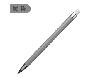 Nouvel arrivage de crayons standard noirs avec logo personnalisé <span class=keywords><strong>crayon</strong></span> blanc en bois sans fin gomme <span class=keywords><strong>crayon</strong></span> en plastique éternel personnalisé - Product Image 3