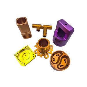 Aluminum AL6063 AL6061 AL7075 Anodizing Pantone Color Number Professional OEM Custom CNC Machining Parts - Product Image 1