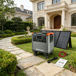 Generador solar portátil de 4000W y 4KWH BIGINVERTER para respaldo doméstico, garaje, taller y suministro de emergencia en caso de apagones. - Product Image 6