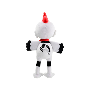 Peluche simulato <span class=keywords><strong>rosso</strong></span> coronato gru giocattolo personalizzato peluche uccello animali Zoo decorazione regalo - Product Image 4