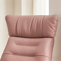 Chaise de bureau de luxe en cuir véritable, moderne, réglable électriquement avec port USB, ergonomique, inclinable et pivotante – Vente en gros