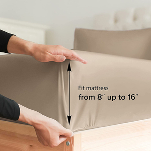 Ga Trải Giường 2022 Cotton, Bộ Ga Trải Giường 4 Túi Sâu, Ga Trải Giường Ai Cập Bán Sỉ Bằng Cotton - Product Image 5
