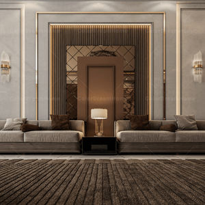 ชุดโซฟาสไตล์อาหรับ Majlis โซฟาแบบแบ่งส่วนผ้ากำมะหยี่หรูหราปรับแต่งได้ทันสมัย - Product Image 6