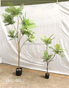 Planta verde artificial <span class=keywords><strong>Jacaranda</strong></span> planta en maceta interior sala de estar Oficina Hotel decoración planta biónica bonsái - Product Image 2