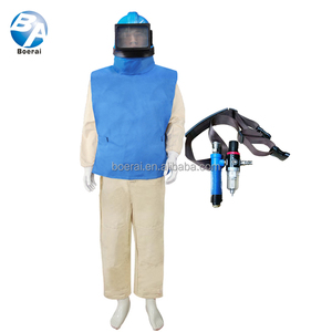 Hava yolu sıcaklık regülatörü temel aracı ile oksijen kaynağı kask - Product Image 4