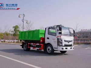 Vente chaude 6 Roues Conteneur À Ordures <span class=keywords><strong>Pick</strong></span> <span class=keywords><strong>up</strong></span> Truck Crochet Bras Ascenseur Camion À Ordures - Product Image 4