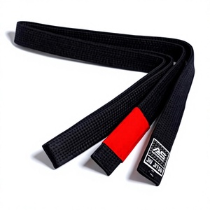 Cinturón de BJJ Personalizado OEM de Alta Calidad, 220g, Impresión por Transferencia de Calor, 100% Algodón Tejido Perla, Transpirable, de Secado Rápido, para Artes Marciales - Product Image 6