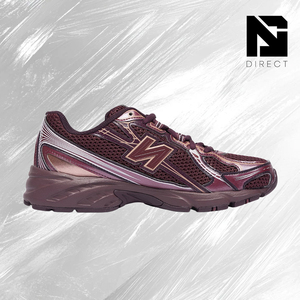 New Balance 740 'Classic Crimson Deep Plum' Zapatillas deportivas con parte superior de malla transpirable y punta redonda con cordones para todas las estaciones - Product Image 2
