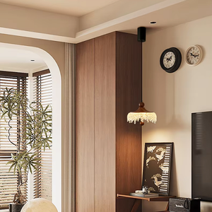 Современная люстра из железа и акрила с LED-подсветкой в форме капли, дистанционное управление, усовершенствованная лампа для дома, гостиной, маленькая, с регулировкой яркости, 16 Вт, 220 В, 2026 - Product Image 6