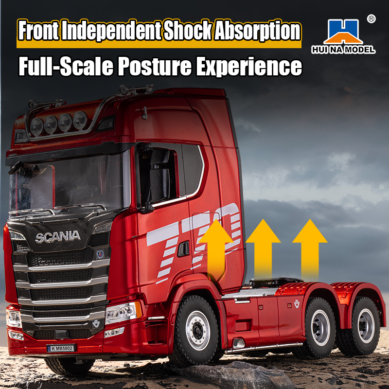 Huina SJY-1501 RC Car - 1/18 Scale Metal Tractor Toy