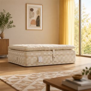 <span class=keywords><strong>Matelas</strong></span> de luxe artisanal en crin de cheval, 28 cm d'épaisseur, sans colle, fermeté moyenne, anti-acariens, antibactérien, pour hôtel et maison, garantie 3 ans - Product Image 2