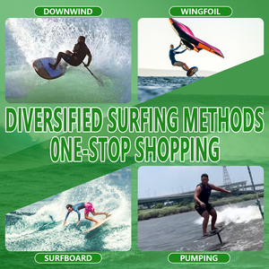 Hot selling 83CM Carbon Wave Hydrofoil Surfing Wing wingfoil Fin Pumping Pump Efoil Surfboard for Foil Ocean Waterplay <b>Board</b> - Product Image 4