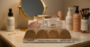 Poudre pressée translucide Saniye, maquillage minéral, poudre fixante pour tous types de peau, article n° Sl H17 - Product Image 2