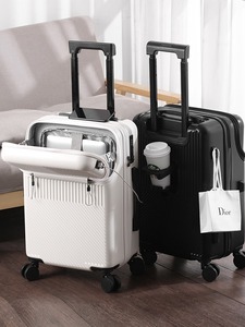 20 22 24 26 Inch Expandable Hardside Carry on Luggage With Front Compartment <strong>Lightweight</strong> Carry on <strong>Suitcase</strong> for Airplane - Product Image 6