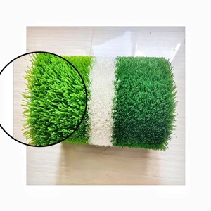 Terrain de football synthétique artificiel vert de tapis d'herbe de football de 50mm avec la <span class=keywords><strong>pelouse</strong></span> artificielle durable de prix concurrentiel - Product Image 2