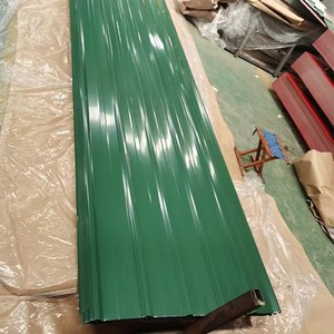 Lámina de Techo Corrugada de Acero <span class=keywords><strong>PPGI</strong></span> DX51D con Recubrimiento de <span class=keywords><strong>Color</strong></span>, 0.3mm 0.6mm, Lámina Impermeable para Techos, Precio - Product Image 3