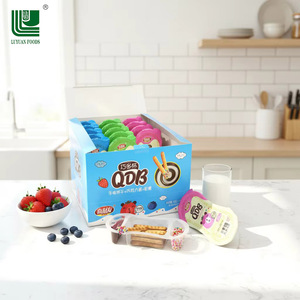 Barra de Crema de <span class=keywords><strong>Chocolate</strong></span> Dulce Halal, Galleta Pastelizada Multicolor, Mini Caramelo, Certificado ISO9001/HALAL/HACCP, 12 Meses de Vida Útil, Chaoan - Product Image 6