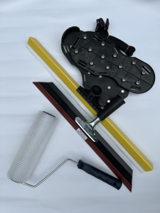 Lame <span class=keywords><strong>de</strong></span> rouleau <span class=keywords><strong>de</strong></span> peinture pour <span class=keywords><strong>sol</strong></span> époxy Râteau à pointes Outils <span class=keywords><strong>de</strong></span> construction Ciment Kit d'outils à nivellement automatique Revêtement <span class=keywords><strong>de</strong></span> <span class=keywords><strong>sol</strong></span> en rouleau époxy (trousse à outils) - Product Image 5