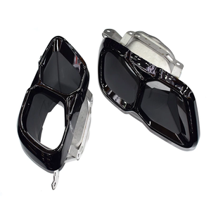 غي-BMW X5 G05 X6 G06 X7 G07 <span class=keywords><strong>M</strong></span> الرياضة العادم التحديثية التيتانيوم الأسود M60i مربع طرف كاتم الصوت فوهة - Product Image 3