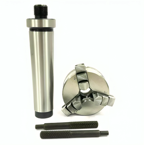 Mandrin de tour miniature auto-centrant à 3 mors de 50 mm (2 pouces) en acier, filetage M14x1, MT3, M12x1.75 - Product Image 3