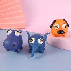 Factory Price PVC Squeeze Farm Animals with Pop-Out Eyes Assorted Stress Relief <b>Fidget</b> Toys for Kids and Adults - Product Image 4