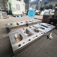Services d'assemblage de pièces usinées CNC pour plaques d'extrémité de rouleaux en acier sur mesure Sanhui