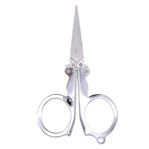 Nice Folding Scissors Stainless Steel Multi Functional Keychain Home Use - Product Image 4