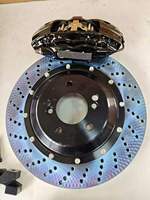 Nouveau kit de freinage surdimensionné 18Z à 4 pots et 6 pistons en aluminium + céramique carbone à fixation directe pour Nissan/VW, garantie 1 an