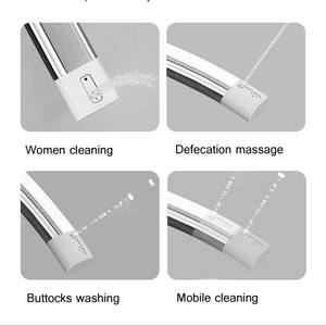 <span class=keywords><strong>WC</strong></span> intelligent mural de luxe en céramique allongé avec siège chauffant, télécommande, capteur de pied, chasse d'eau, veilleuse et désodorisation automatique - Product Image 5