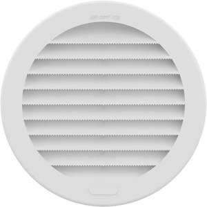 <span class=keywords><strong>Grille</strong></span> de <span class=keywords><strong>ventilation</strong></span> ronde intégrée Plikc avec moustiquaire imprimée (trous 150-2 pièces) à fixer au mur, Chine - Product Image 2