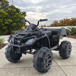 Usine de haute qualité <span class=keywords><strong>12V</strong></span> <span class=keywords><strong>électrique</strong></span> enfants <span class=keywords><strong>Quad</strong></span> ATV à piles matière plastique nouvel état roue puissance enfants monter sur la voiture - Product Image 1