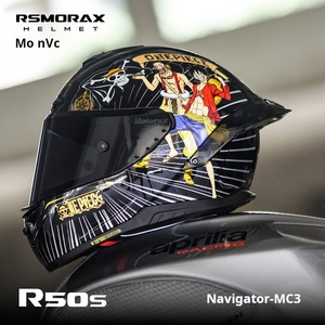 Motorax R50s Koi Starry <span class=keywords><strong>Sky</strong></span> Đen Full-Face Xe Máy Mũ Bảo Hiểm Cho Nam Giới Và Phụ Nữ ABS Nhanh Chóng Phát Hành Đóng Cửa Bốn Mùa Sử Dụng - Product Image 3